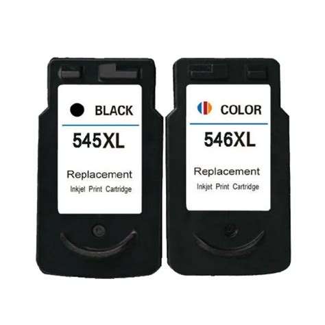2PK Compatible Ink Cartridge PG 545XL PG545XL CL 546XL CL546XL For Canon Pixma IP 2850 MG 2450 ...
