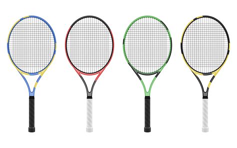 Tennis racket isolated 1268535 Vector Art at Vecteezy