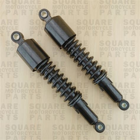 Black Rear Shock Absorbers Honda XL500 XL 500 (1982) – Square Motorcycle Parts