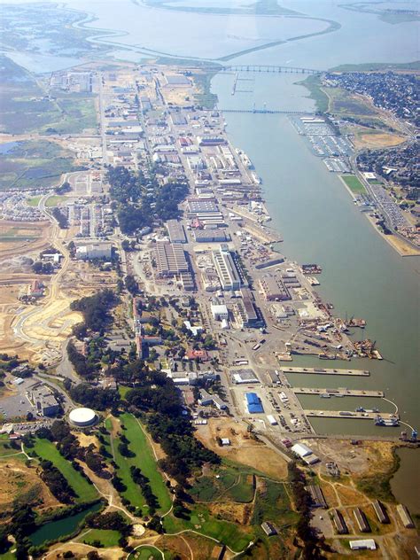 Mare Island Naval Shipyard: Aerial view | Aerial view, looki… | Flickr