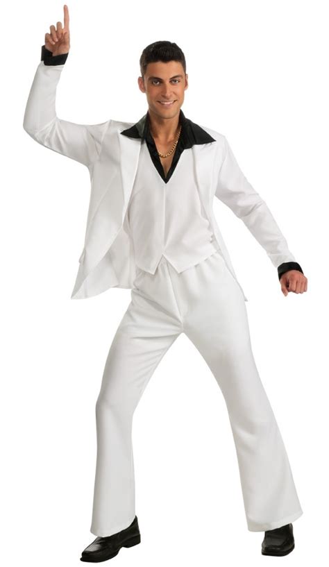 Saturday Night Fever John Travolta Suit Halloween Fancy Dress Costume XL | eBay