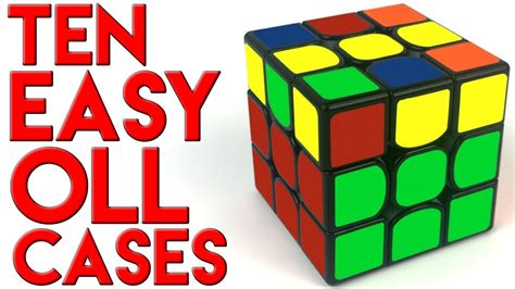 Ten More EASY OLL Cases - YouTube