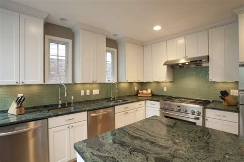 Going Green with Granite | Use Natural Stone in 2020 | Green granite kitchen, Green countertops ...