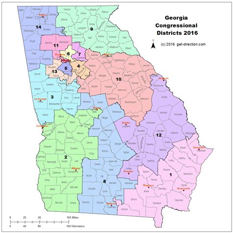 Georgia District Map