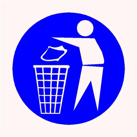 Safety and Awareness Signs - Use Dustbins Sign Wholesale Supplier from Indore