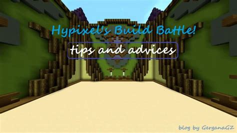 Hypixel's Build Battle - Tips and Advices, you need to know, for win!