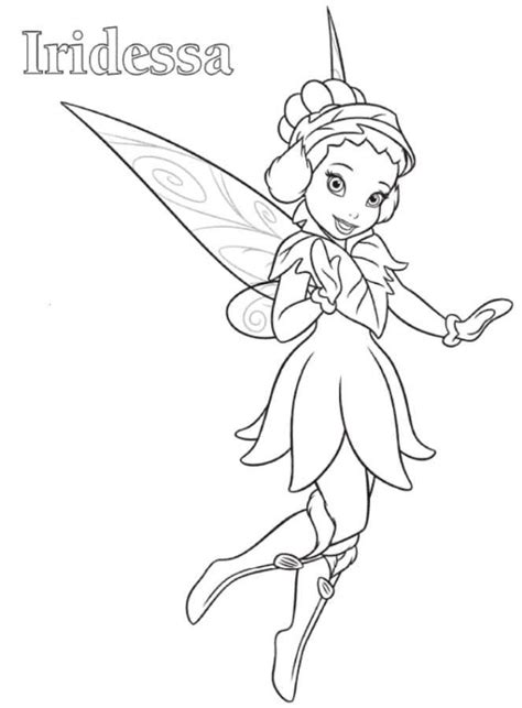 Pix For > Tinkerbell Iridessa Coloring Pages - Coloring Home