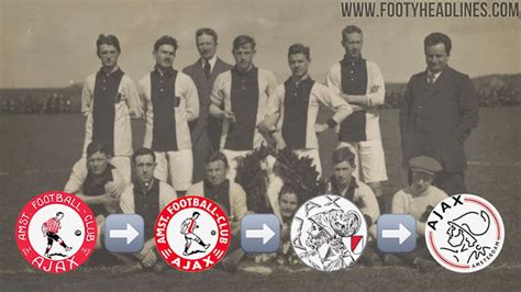 Full AFC Ajax Logo History & Meaning - 21-22 Home Kit To Feature Old Crest? - Footy Headlines