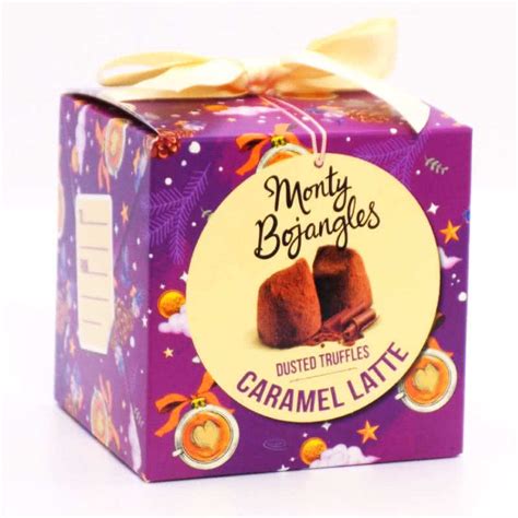 Monty Bojangles Caramel Latte Truffles Gift Box £4.45