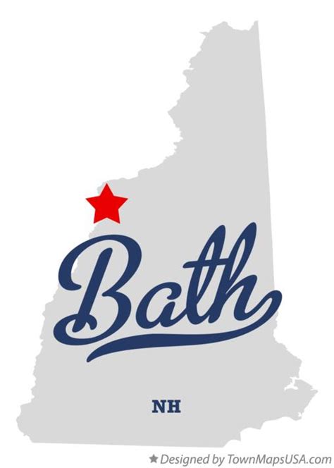 Map of Bath, NH, New Hampshire