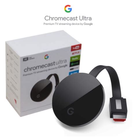 Google Chromecast Ultra 4K Streaming Device - Comprar Magazine