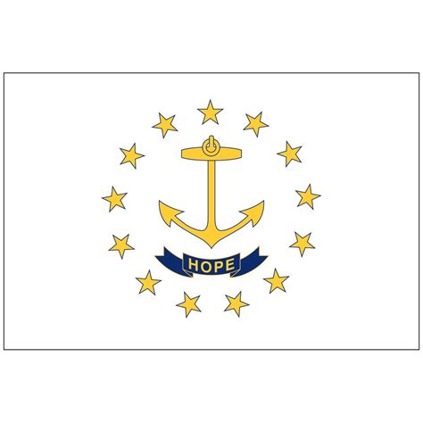 Rhode Island State Flag - Flagpole Man