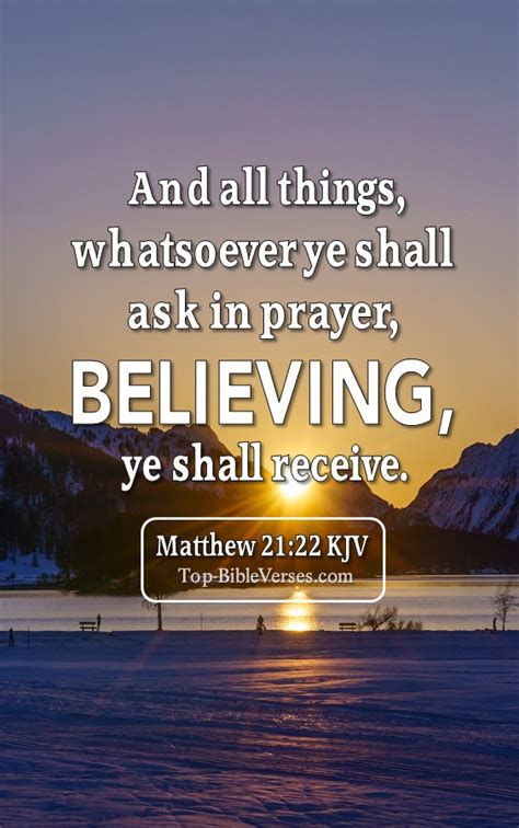 Matthew Bible Verses About Prayer | Prayer Scriptures In Matthew