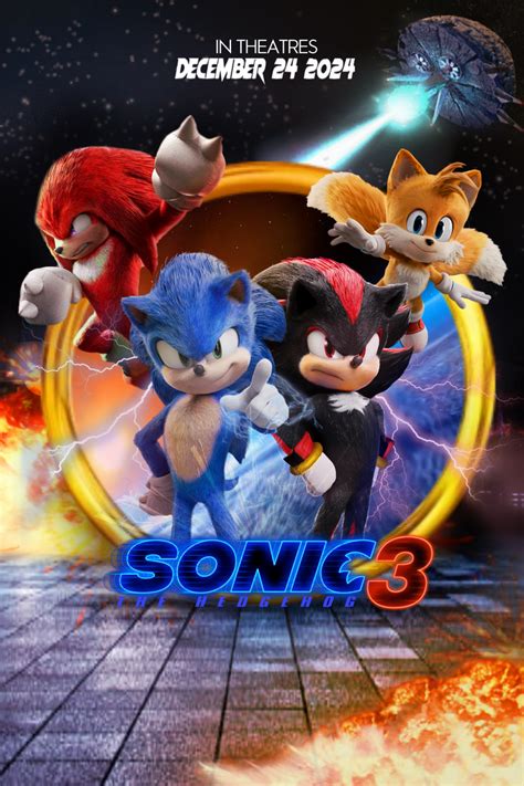 sonic movie 3 fan poster | Fandom