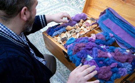 Tunisian enthusiast recreates sea snail purple dye that defined ancient ...