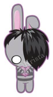 Emo Bunny by xiDragonx on DeviantArt