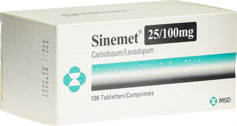 Sinemet Tabletten 25mg/100mg 100 Stück in der Adler Apotheke