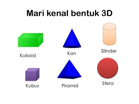 Bentuk 3D Tahun 1 | Mathematics - Quizizz