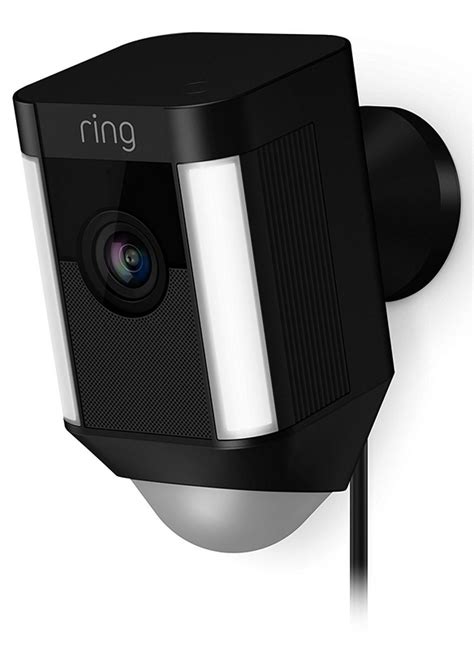 Ring: Spotlight Wired Camera - Black | at Mighty Ape NZ