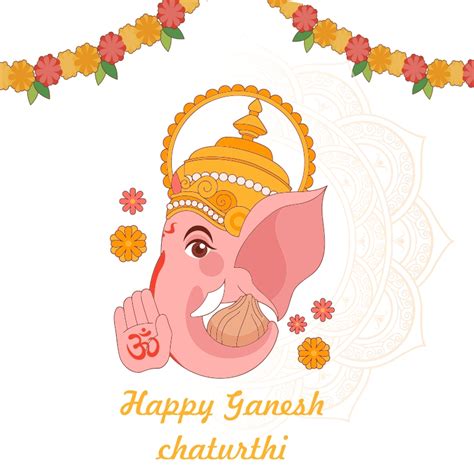 Download 2023 Ganesh Chaturthi Wishing Greeting Vector Design Download For Free | CorelDraw ...