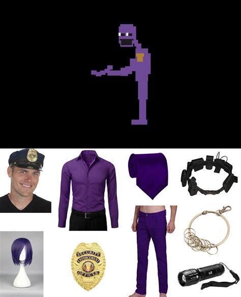 Purple Man from Five Nights at Freddy’s Costume | Carbon Costume | DIY Dress-Up Guides for ...