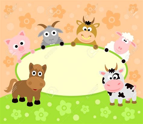 Farm Animals Ppt Background