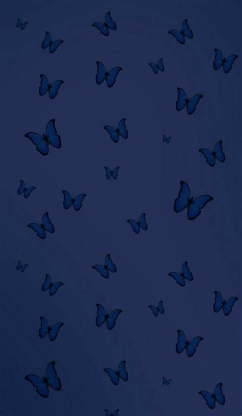 Navy Blue Aesthetic in 2021 | Blue butterfly wallpaper, Blue wallpaper iphone, Light blue aesthetic