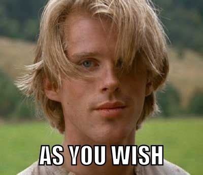 As you wish | Princess bride quotes, Princess bride, Favorite movies