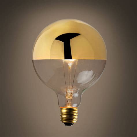 Lights.com | Light Bulbs | Decorative Light Bulbs | Gold-Tipped G40 ...