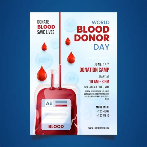 Blood Donation Poster Images - Free Download on Freepik