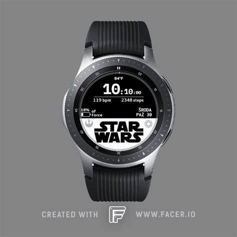 ChrisMechanic - Star Wars ST-01 Hoth White - watch face for Apple Watch, Samsung Gear S3, Huawei ...