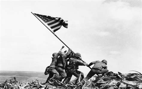 Iwo Jima Flag Raising Wallpaper - WallpaperSafari