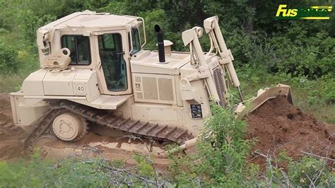 Bulldozers And Other Heavy Equipment In US Military Operator ...