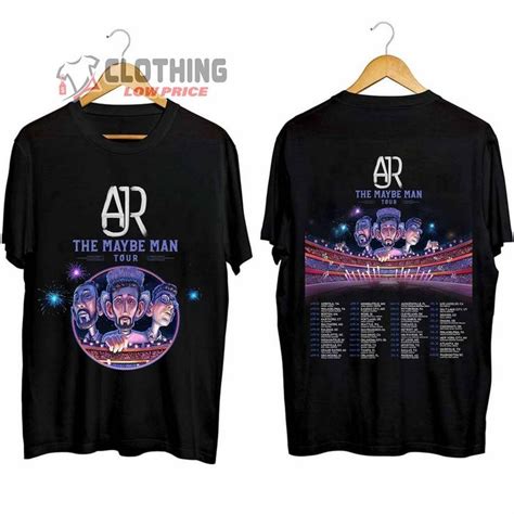 AJR The Maybe Man Tour 2024 Tour Merch, AJR Vip Package Shirt, The Maybe Man 2024 Concert Hoo ...