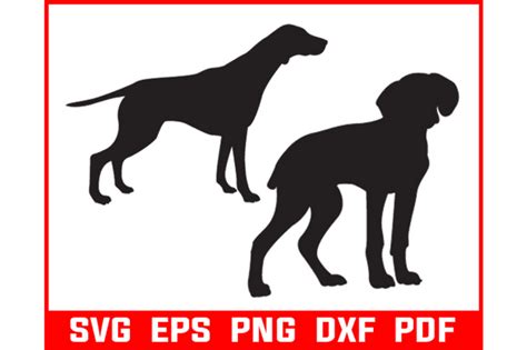 Two Dogs Silhouette Svg Graphic by fashionzonecreations · Creative Fabrica