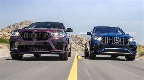 2020 BMW X6 M Competition vs. 2020 Mercedes-AMG GLE 63 S