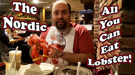 Nordic Lodge All You Can Eat Lobster Buffet - Charlestown, Rhode Island - YouTube