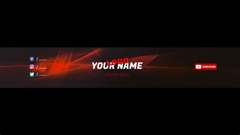 youtube channel art Template | PosterMyWall