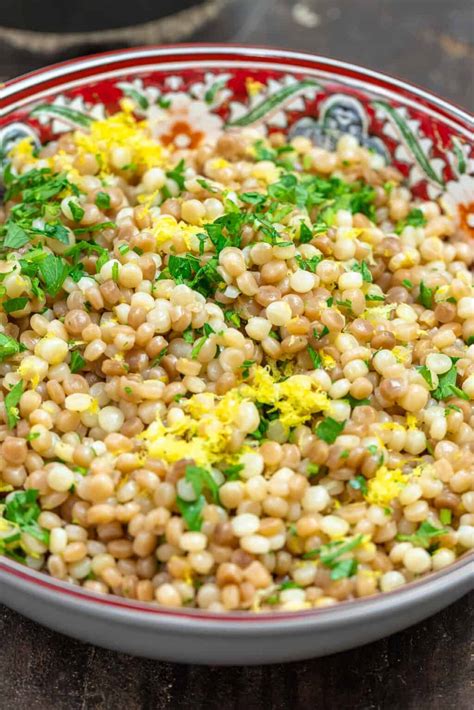 How to Cook Israeli Couscous (Pearl Couscous) | The Mediterranean Dish