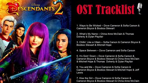 Descendants 2 Soundtrack|OST Tracklist - YouTube