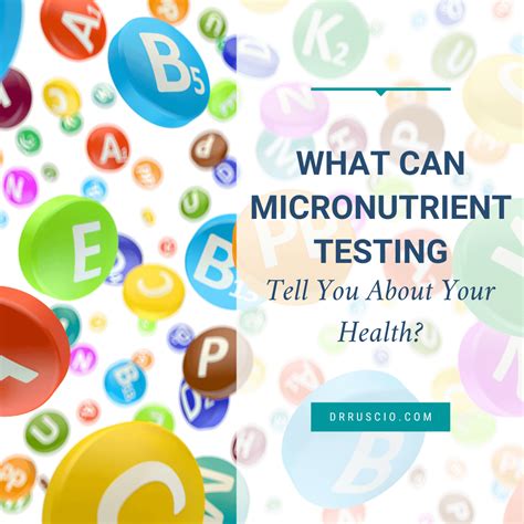 What Can Micronutrient Testing Tell You About Your Health?