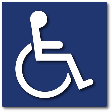 ADA Symbol Of Accessibility Signs – ADA Sign Depot