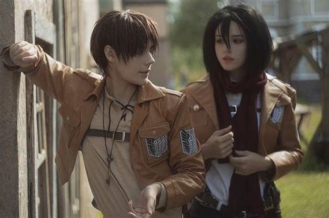 Mikasa And Eren Cosplay