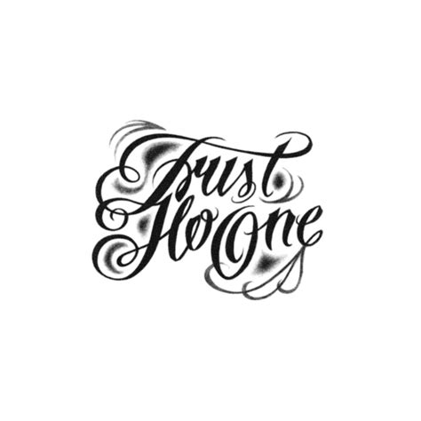 'Trust No One' Realistic Temporary Tattoos | Tattoo Icon – TattooIcon