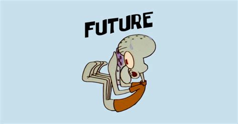 Future Squidward - Spongebob - T-Shirt | TeePublic