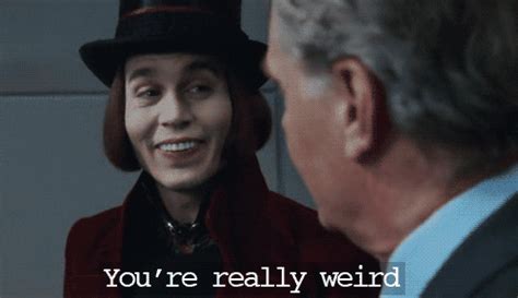 Youre Weird Johnny Depp GIF - Find & Share on GIPHY