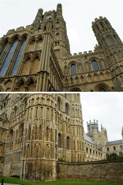 Gazing upwards at Ely Cathedral, Cambridgeshire, UK - Kidding Herself