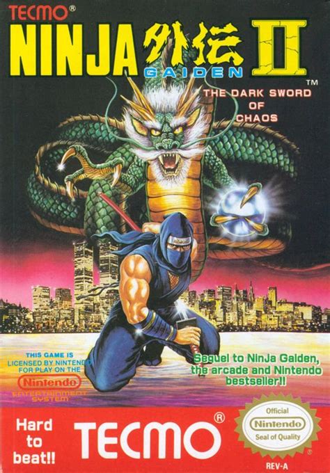 Ninja Gaiden II: The Dark Sword of Chaos for NES (1990) - MobyGames