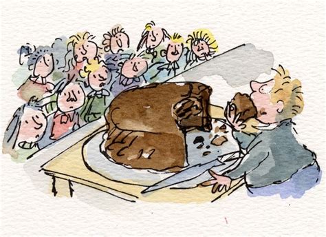 Matilda Chocolate cake childhood memories. author quentin blake | Quentin blake illustrations ...