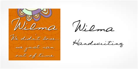 Wilma Handwriting Premium Font - Urban Fonts